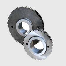 Compressor series gears